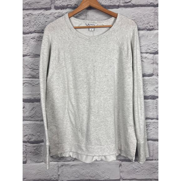 Athleta Womens L Athleisure Sustainable Coaster Luxe Recover Pullover Sweatshirt - Picture 3 of 14